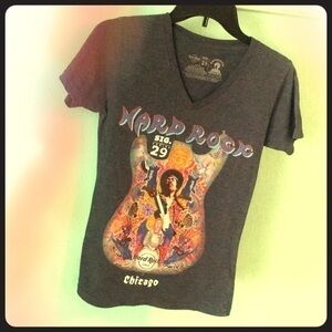 Jimi Hendrix Hard Rock Cafe Chicago Tee